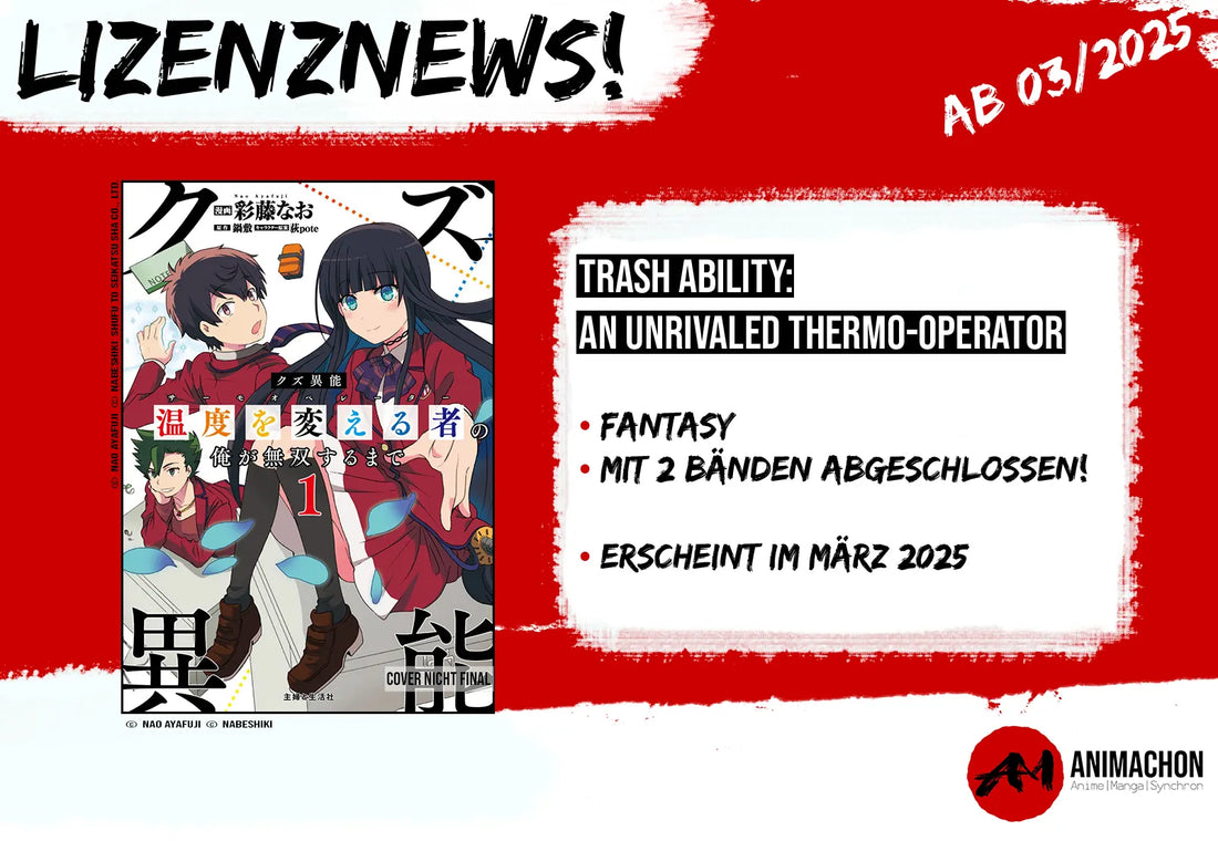 Neue Lizenz angekündigt - Trash Ability: An unrivaled Thermo-Operator